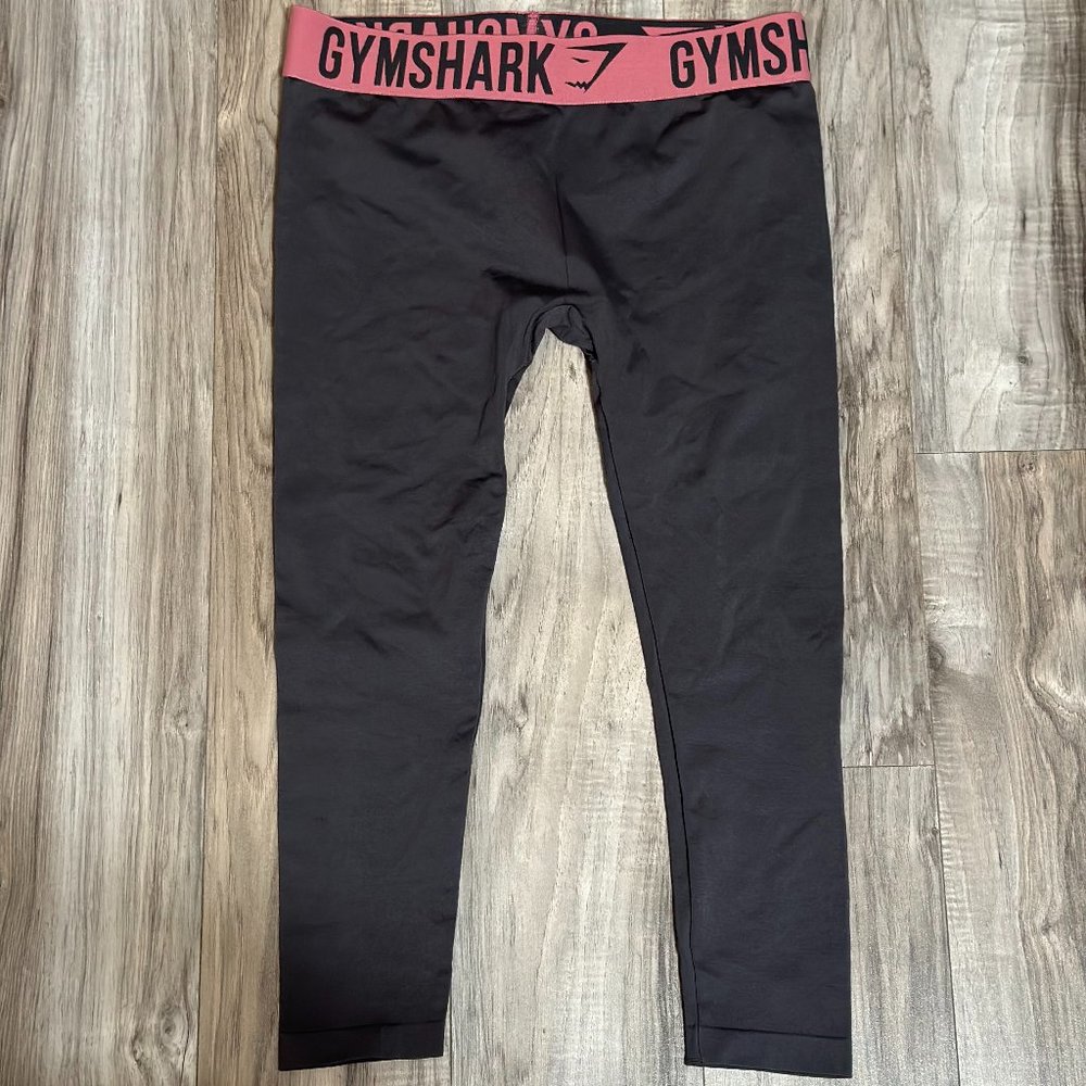 Gymshark Women's Fit Cropped Legging 17" Slate Lavender/Rose Slate Sz M
